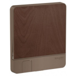 Schneider Electric 施耐德電氣 AvatarOn 單位奐尚開關掣面連鎖匙掛钩 (黑木色) (E8331KH_WD_C5)